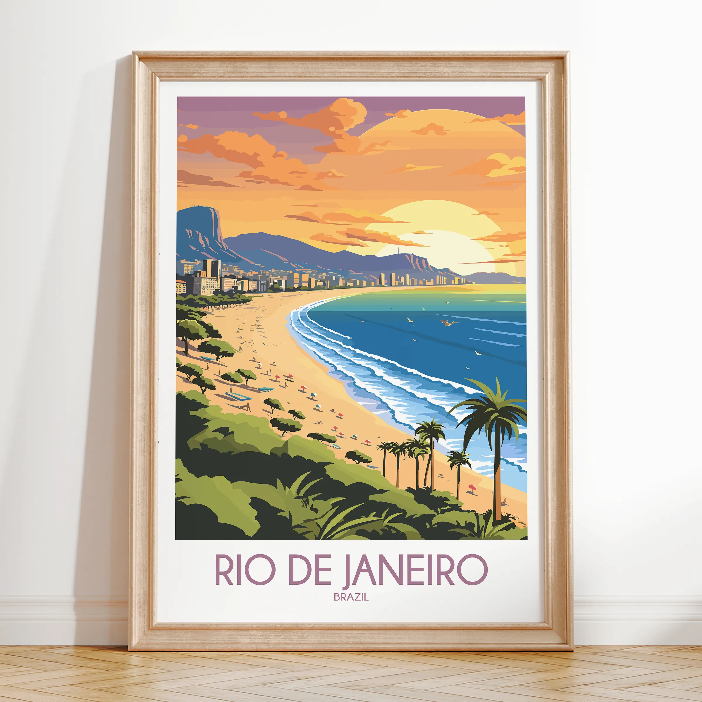 Rio De Janeiro Gallery Quality Print