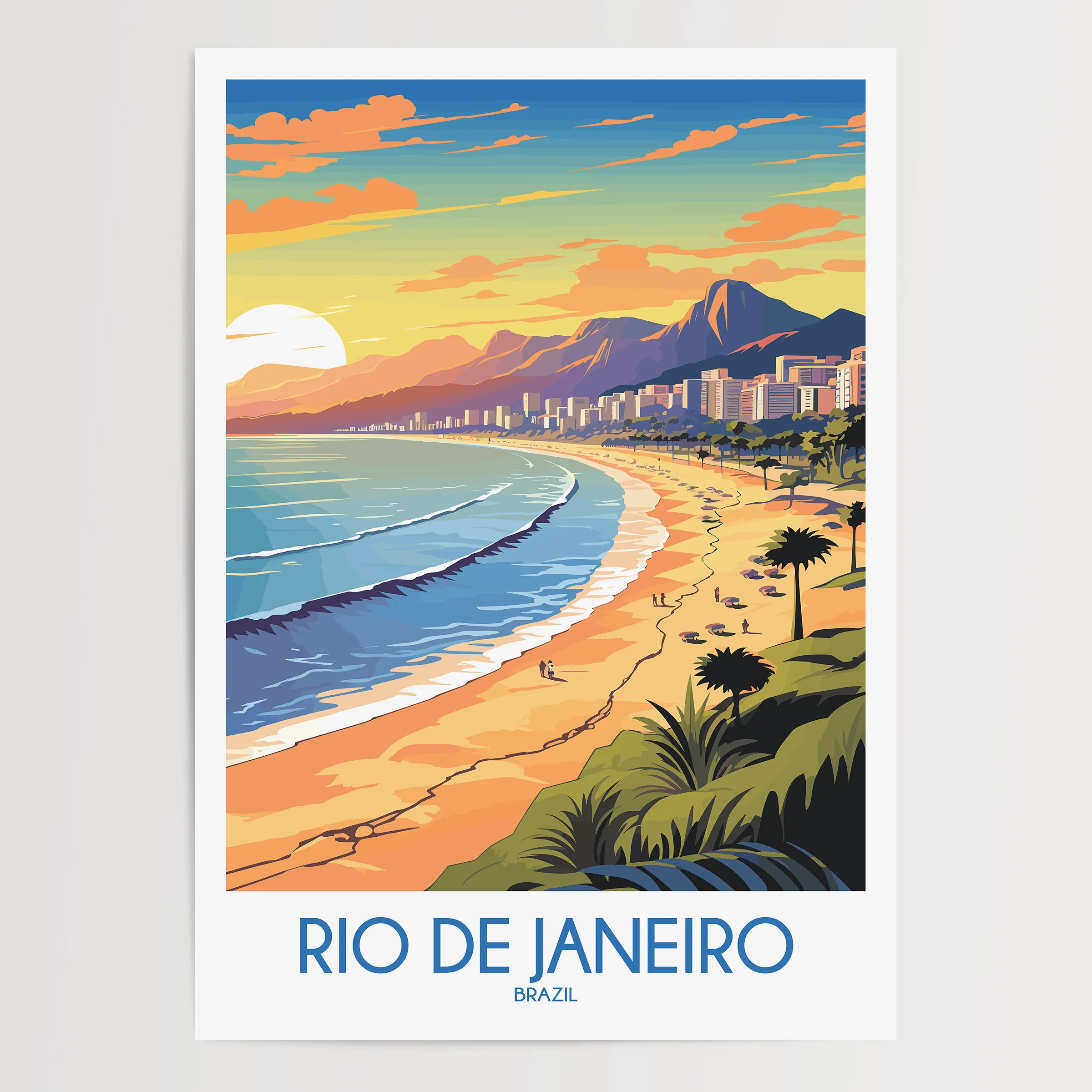 Rio De Janeiro Gallery Quality Print