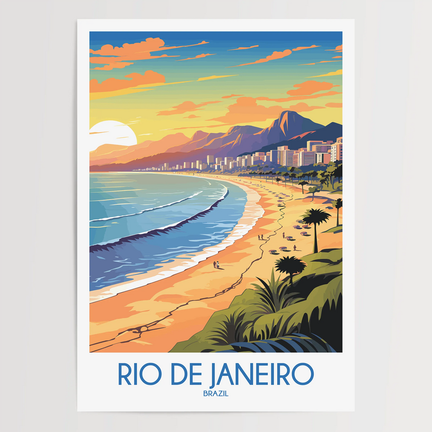 Rio De Janeiro Gallery Quality Print