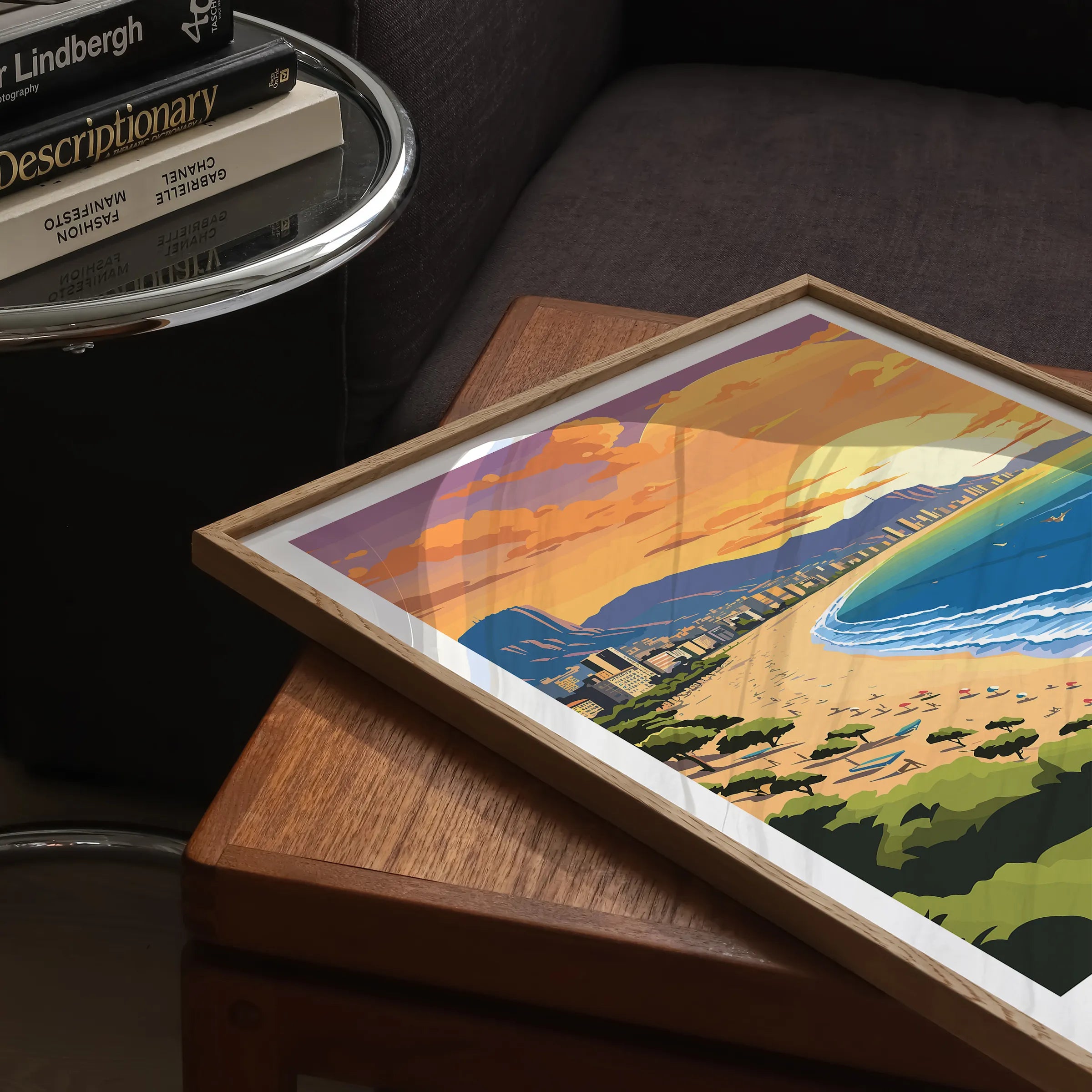 Rio De Janeiro Retro Travel Illustration