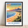 Rio De Janeiro Scenic Landscape Art