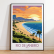 Rio De Janeiro Scenic Landscape Art