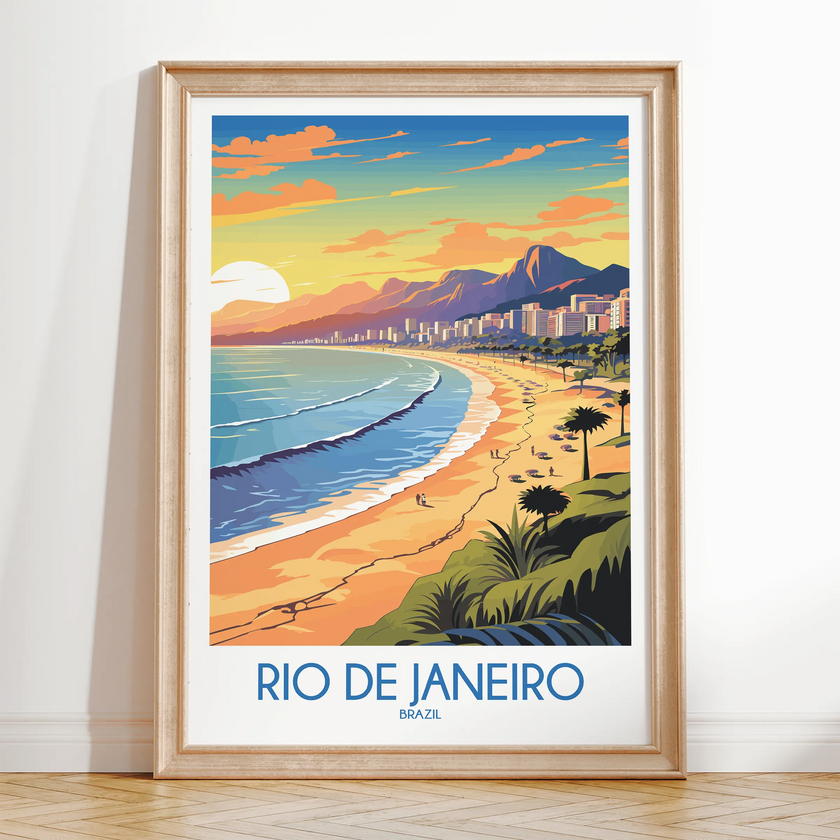 Rio De Janeiro Travel Memory Gift