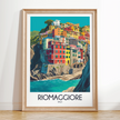 Riomaggiore Destination Art Gift
