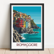 Riomaggiore Destination Art Gift