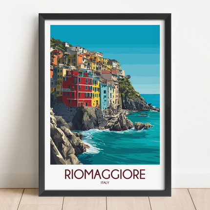 Riomaggiore Destination Art Gift