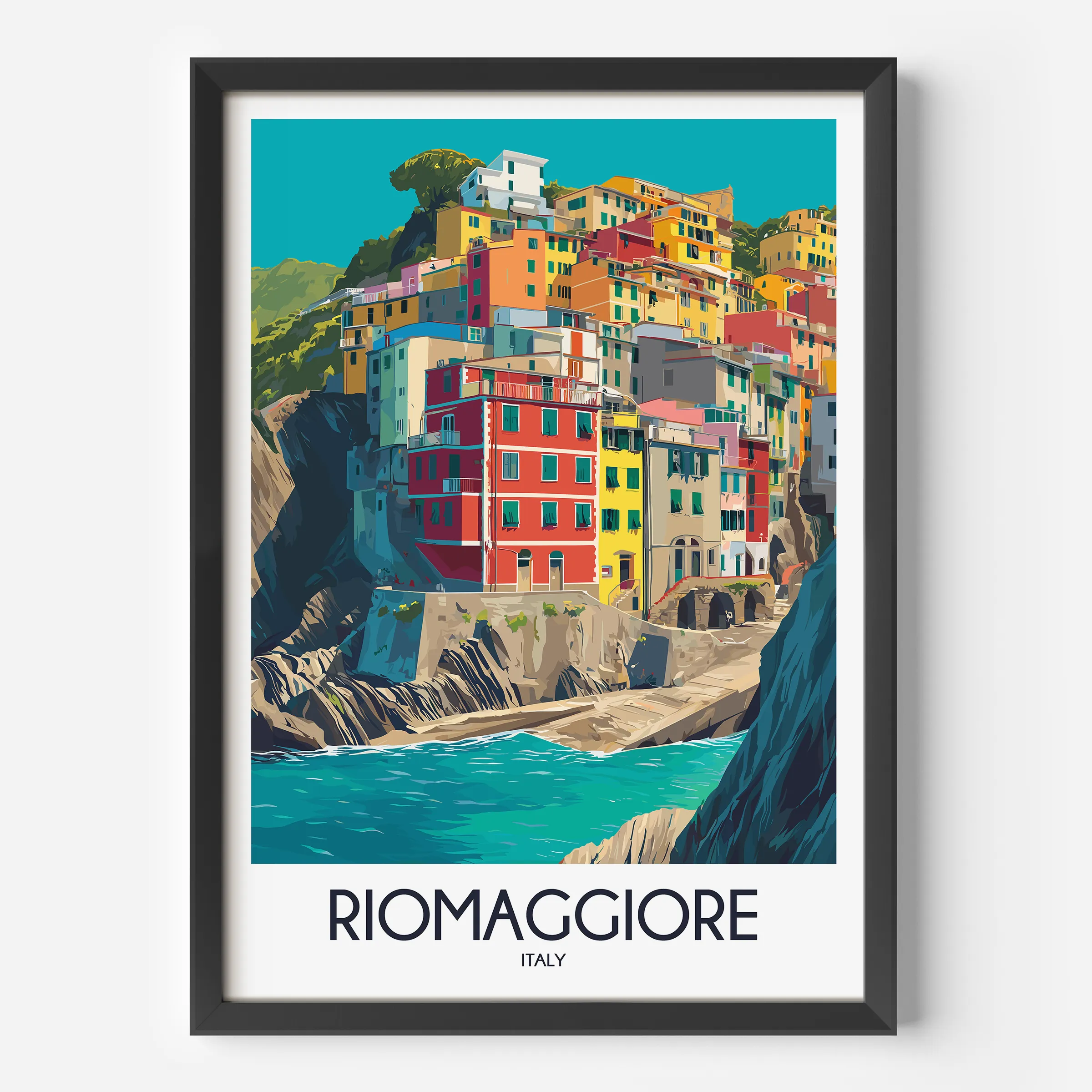 Riomaggiore Home Office Decor