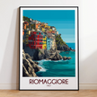 Riomaggiore Souvenir Poster Print