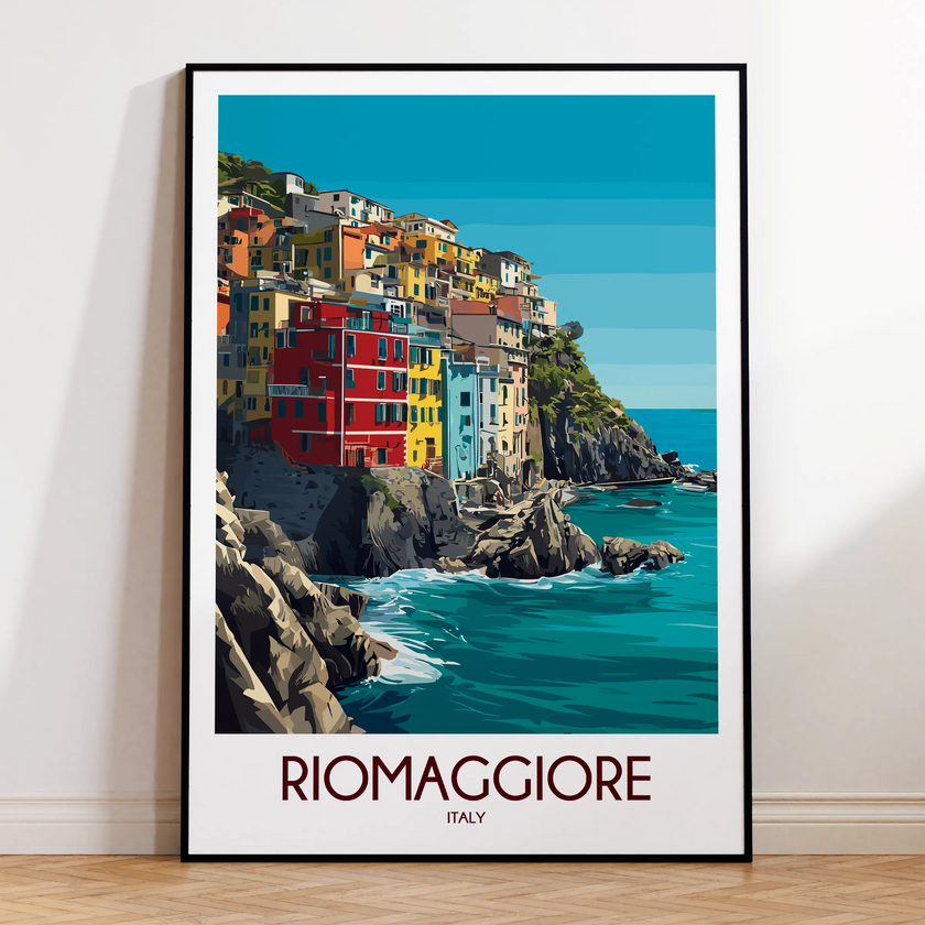 Riomaggiore Souvenir Poster Print