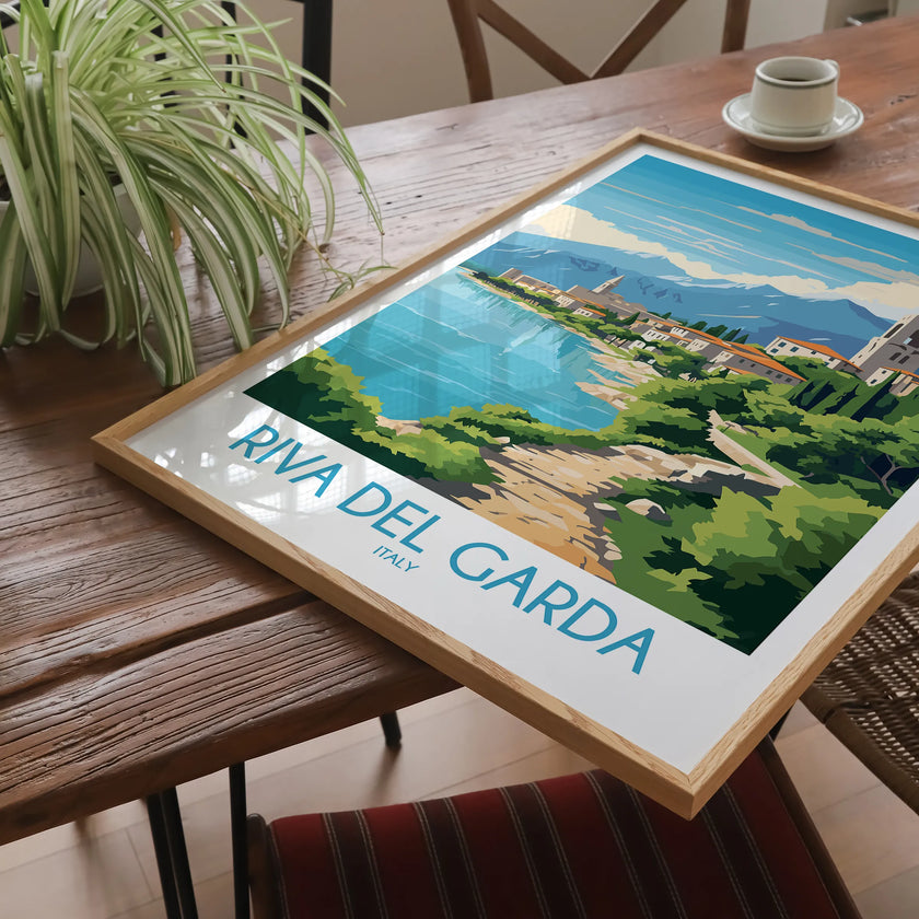 Riva Del Garda Destination Art Gift