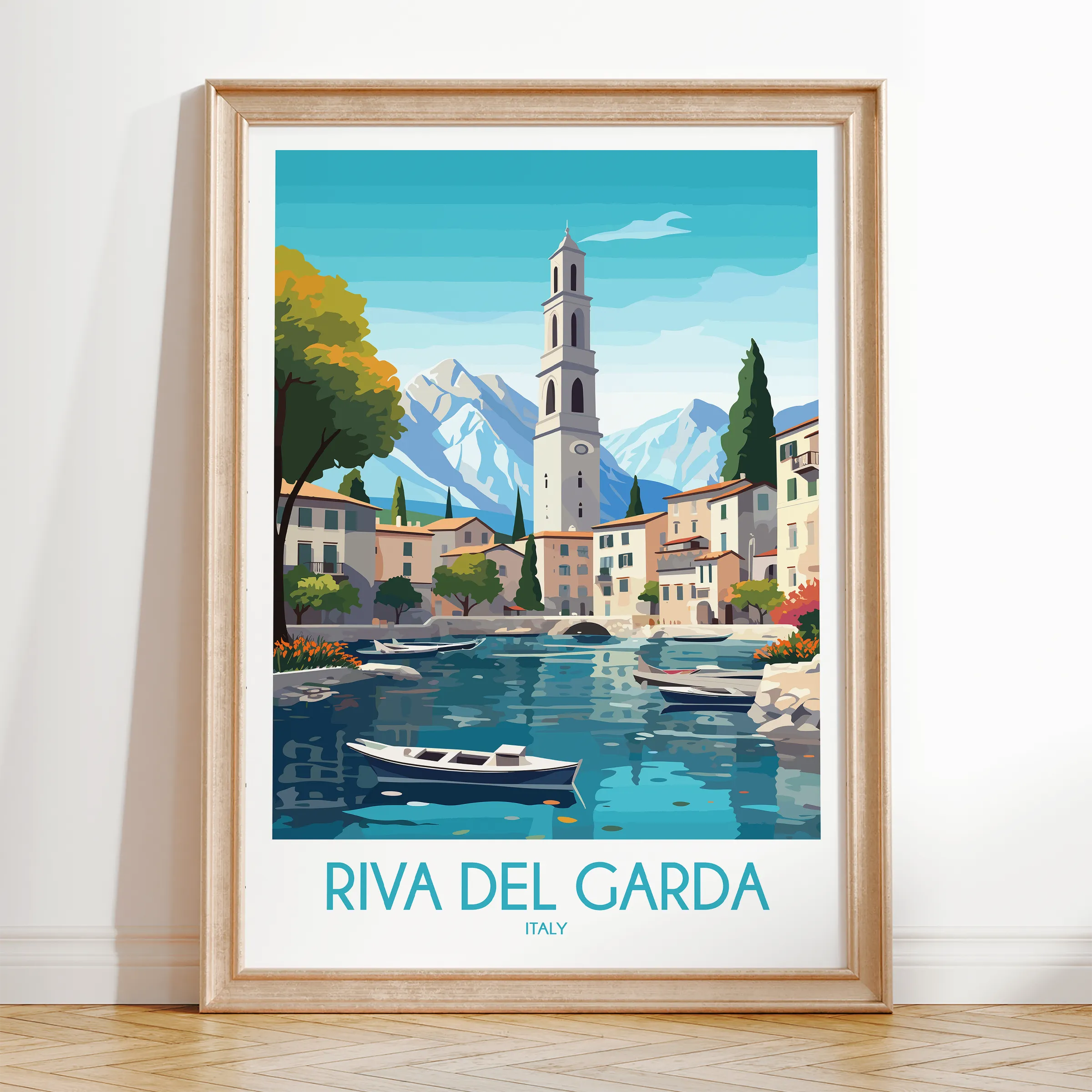 Riva Del Garda Gallery Quality Print
