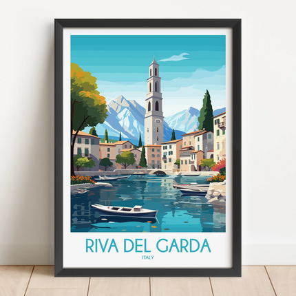 Riva Del Garda Souvenir Poster Print