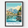 Riva Del Garda Souvenir Poster Print