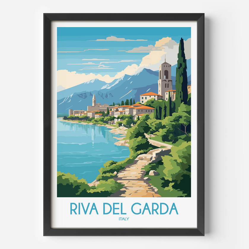 Riva Del Garda Travel Memory Gift