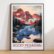 Rocky Mountain Destination Art Gift