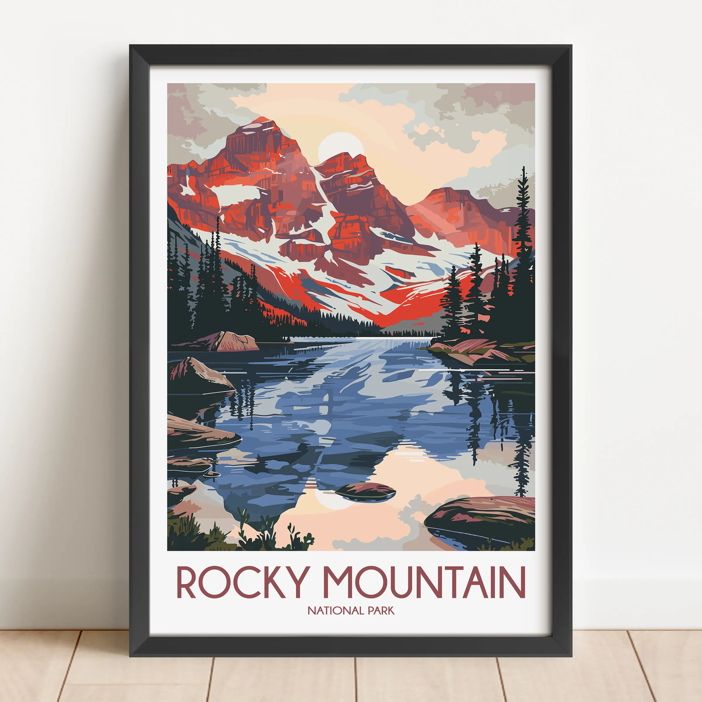 Rocky Mountain Home Office Decor