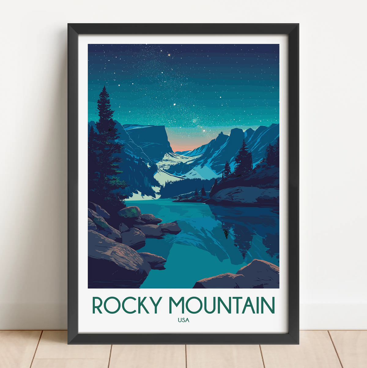 Rocky Mountain National Park Travel Memory Gift