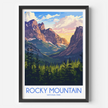 Rocky Mountain Souvenir Poster Print