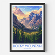 Rocky Mountain Souvenir Poster Print
