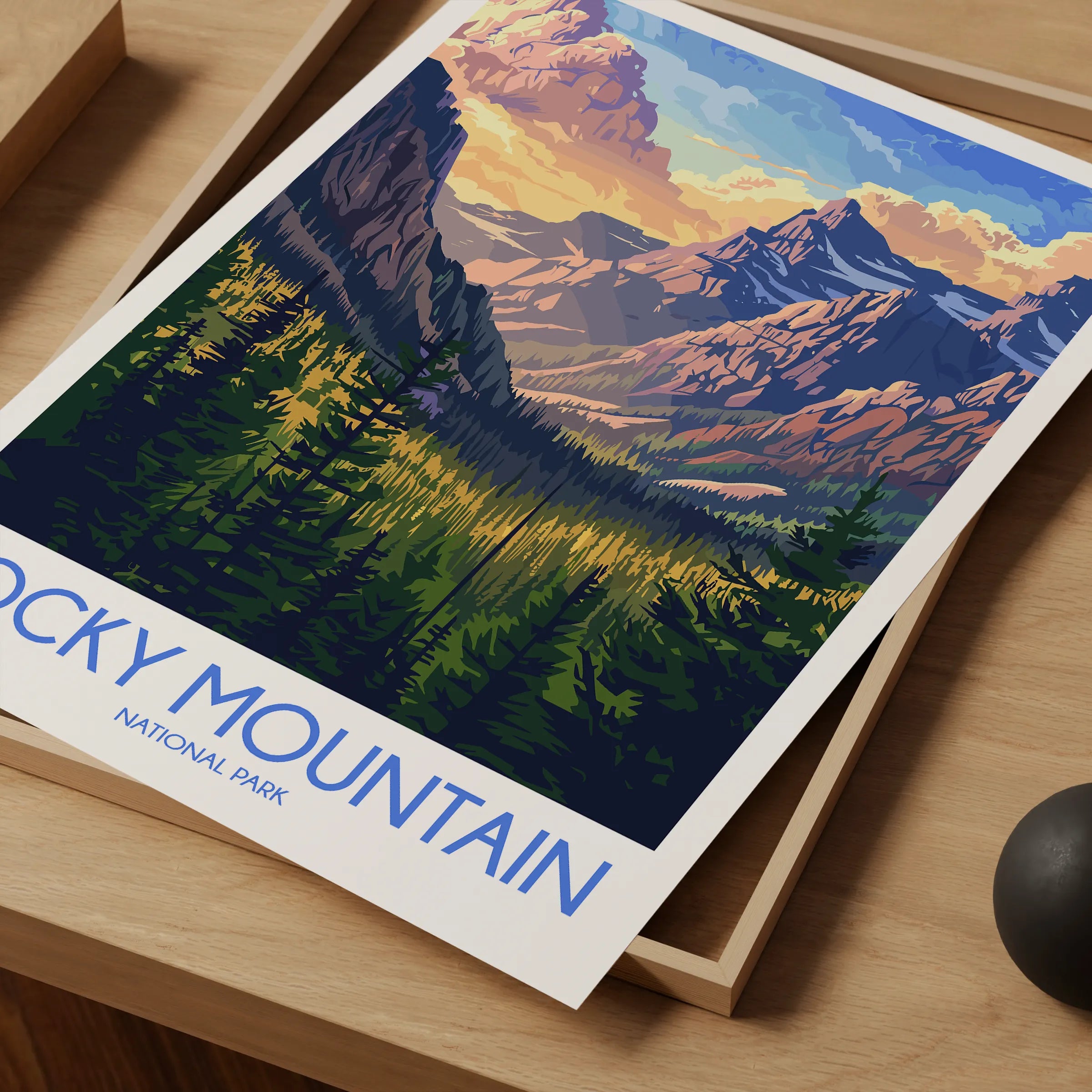 Rocky Mountain Travel Memory Gift