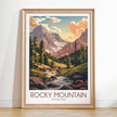 Rocky Mountain Travel Memory Gift