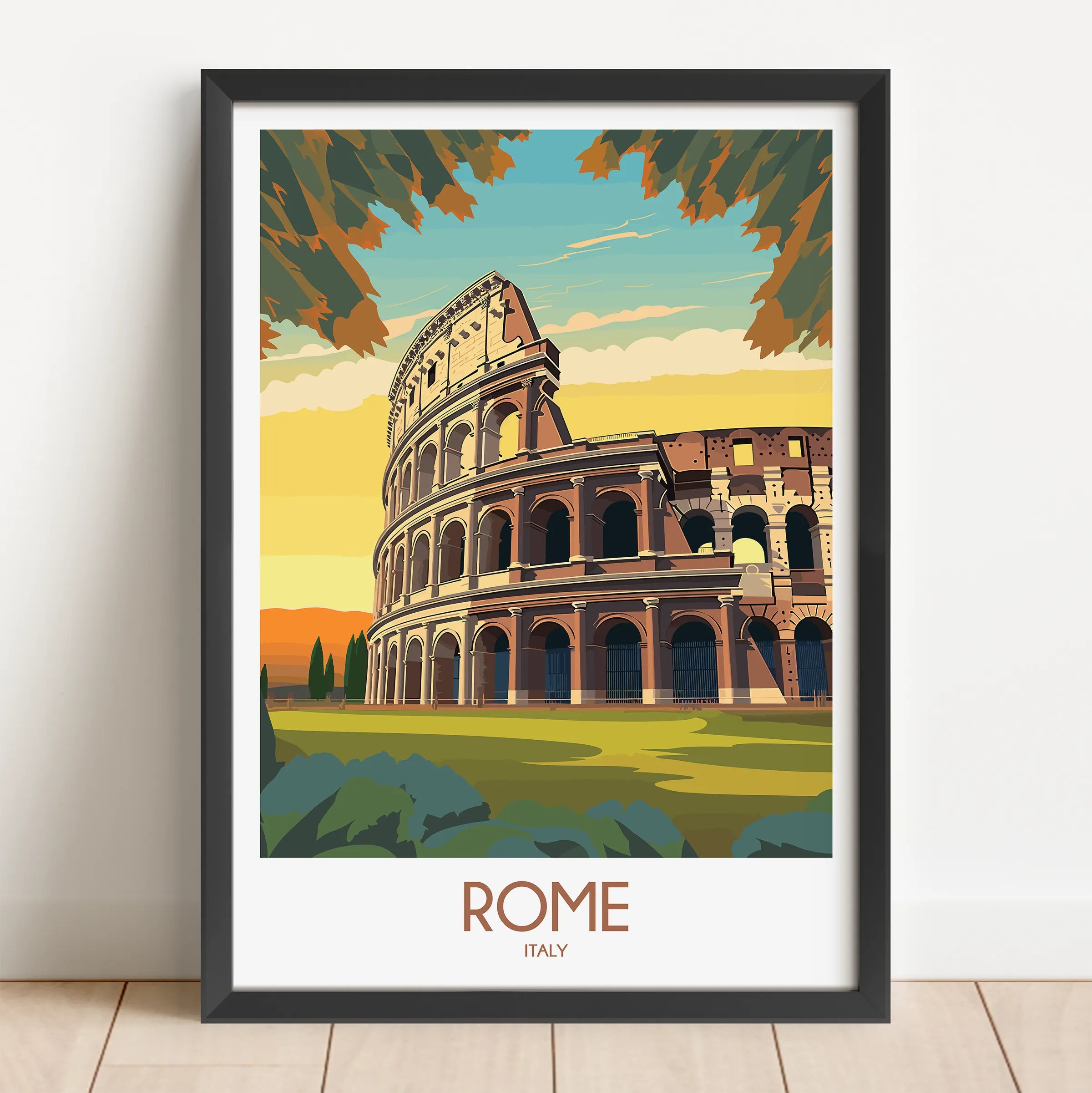 Rome Destination Art Gift