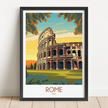 Rome Destination Art Gift
