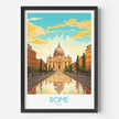 Rome Destination Art Gift