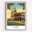 Rome Destination Art Gift