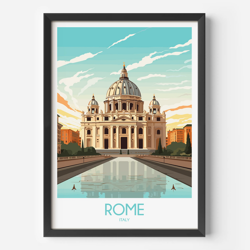 Rome Minimalist Wall Art