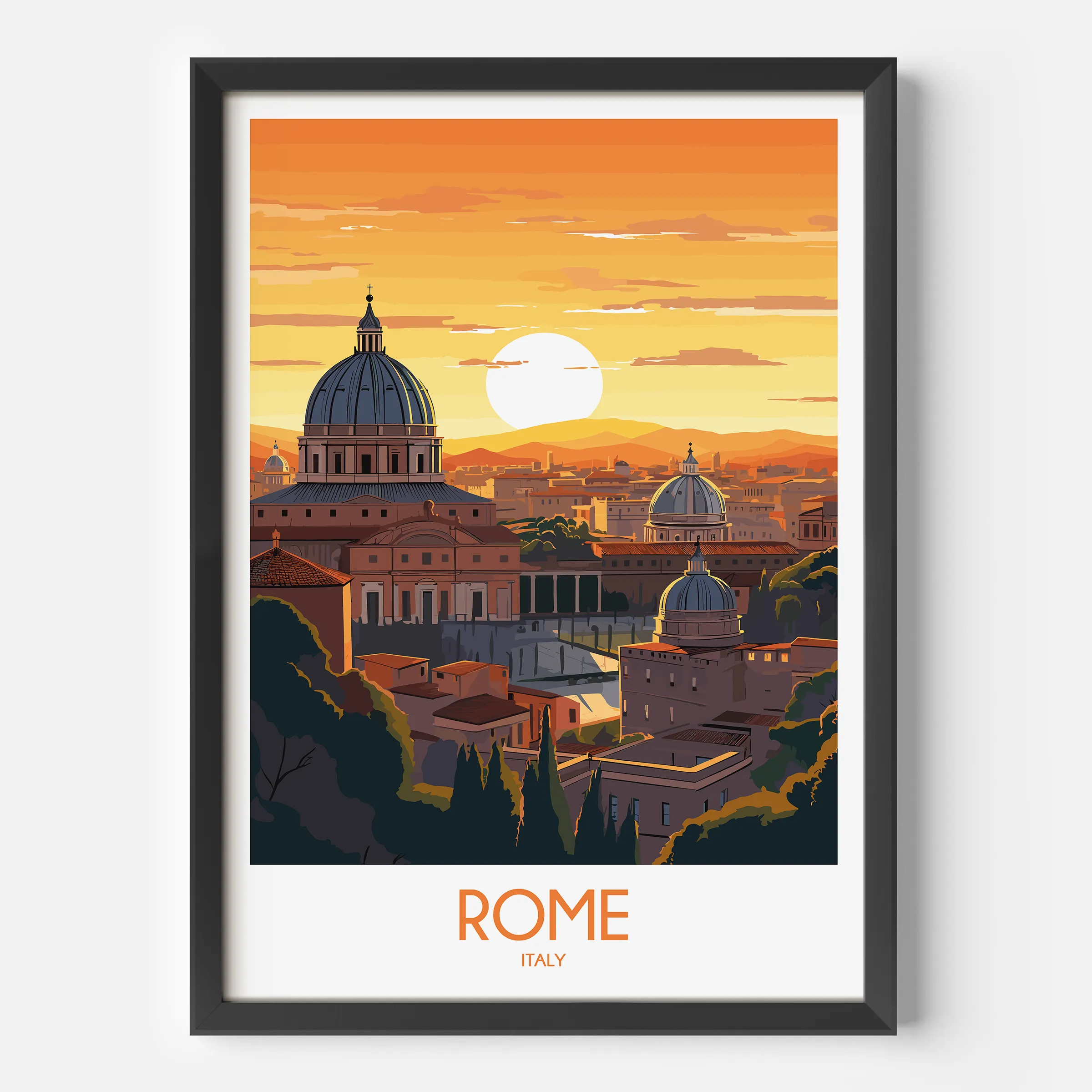 Rome Minimalist Wall Art