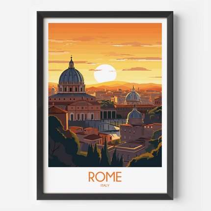 Rome Minimalist Wall Art