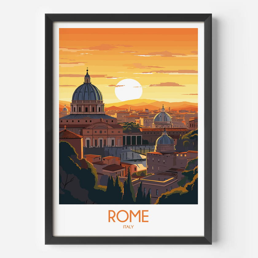 Rome Minimalist Wall Art