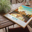 Rome Modern Travel Poster