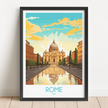Rome Scenic Landscape Art
