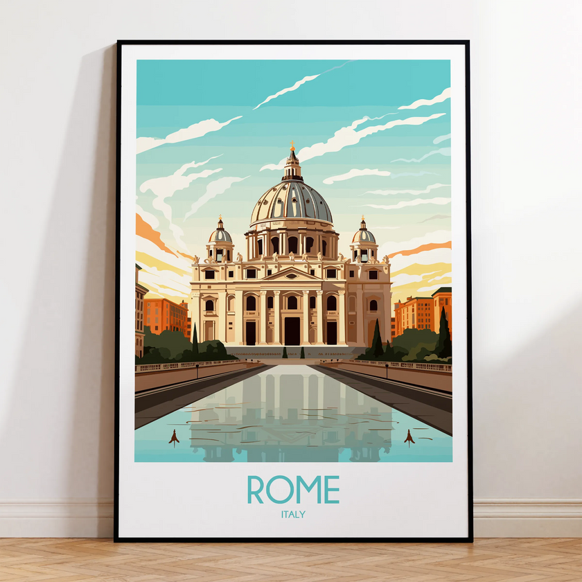 Rome Souvenir Poster Print