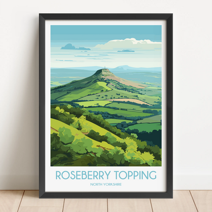 Roseberry Topping Home Office Decor