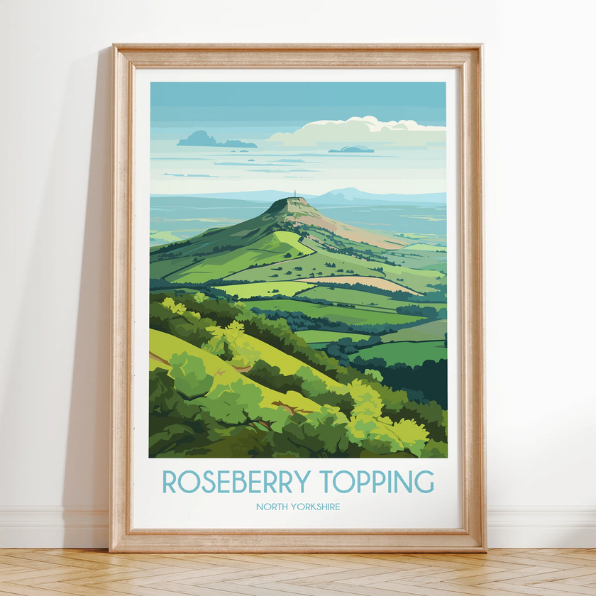 Roseberry Topping Travel Memory Gift