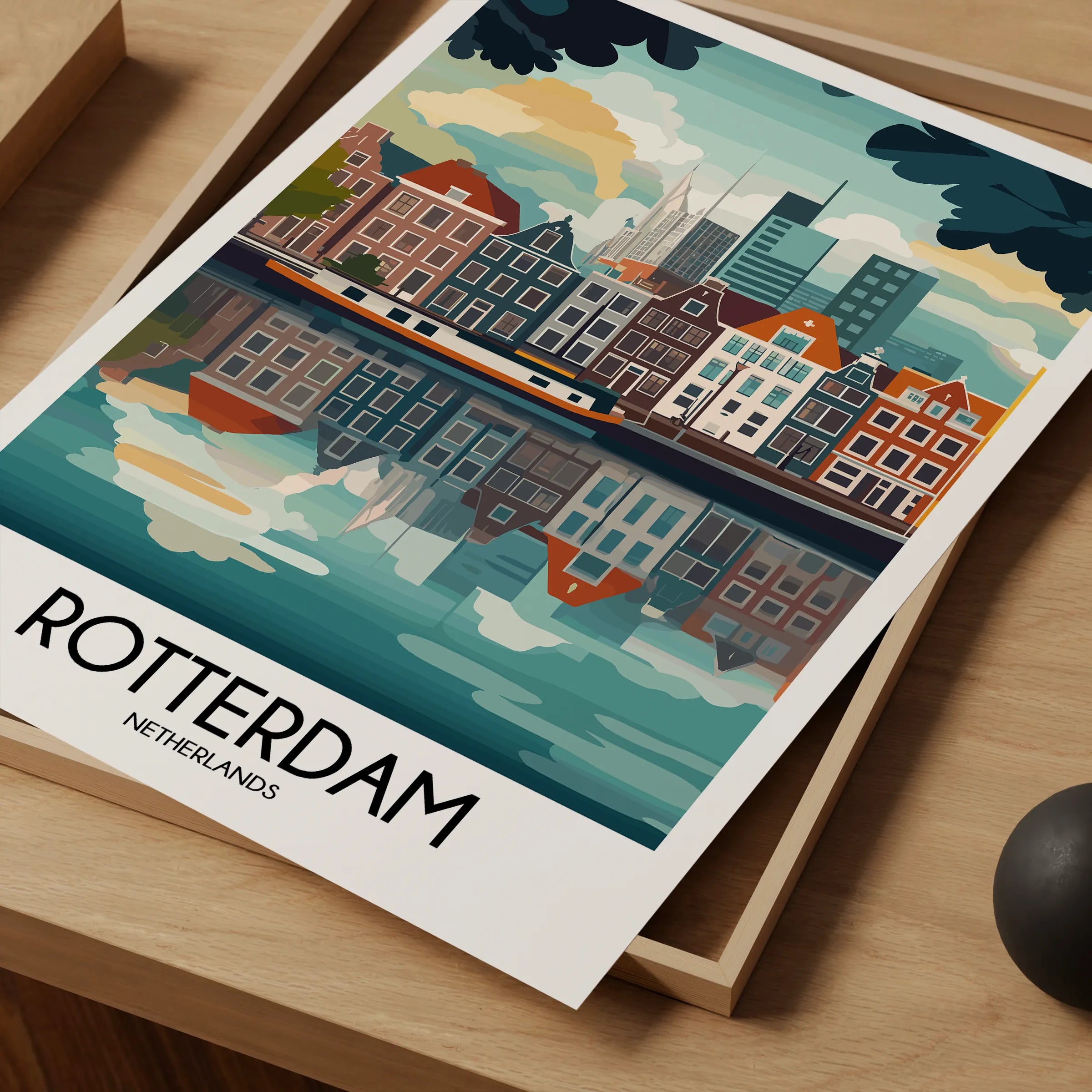 Rotterdam Destination Art Gift