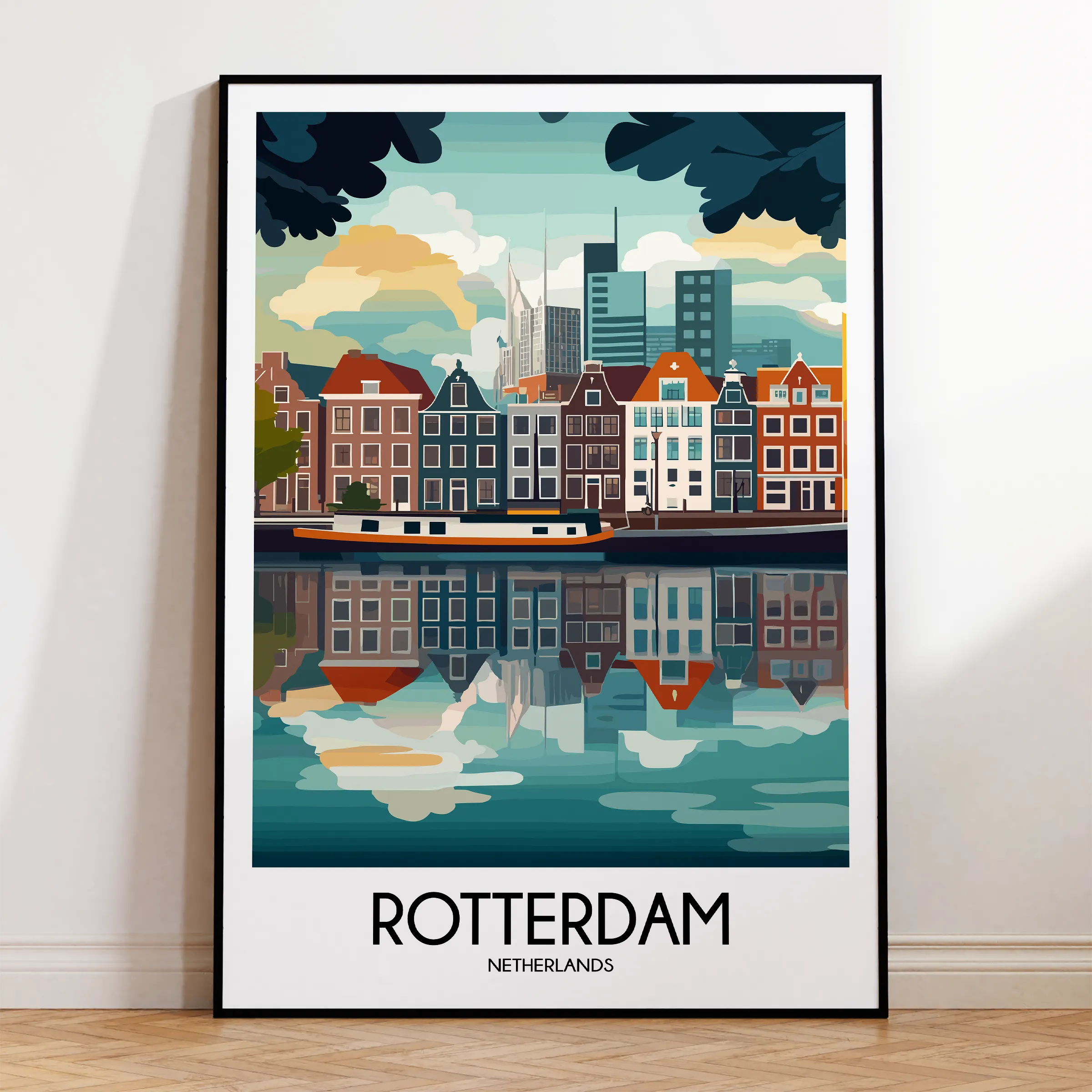 Rotterdam Minimalist Wall Art