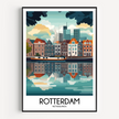 Rotterdam Souvenir Poster Print
