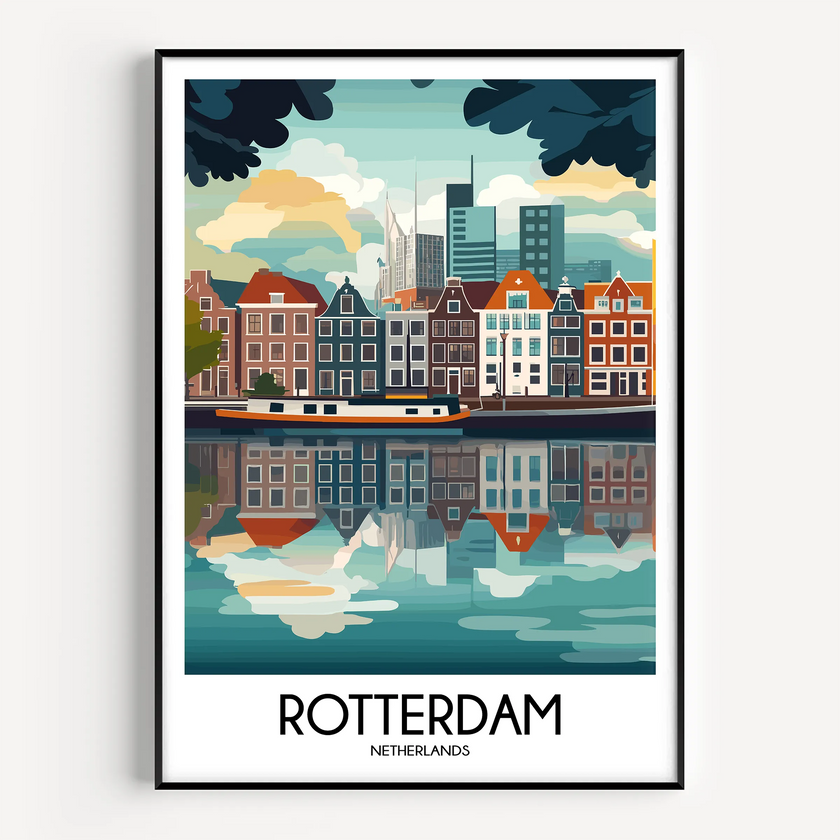 Rotterdam Souvenir Poster Print