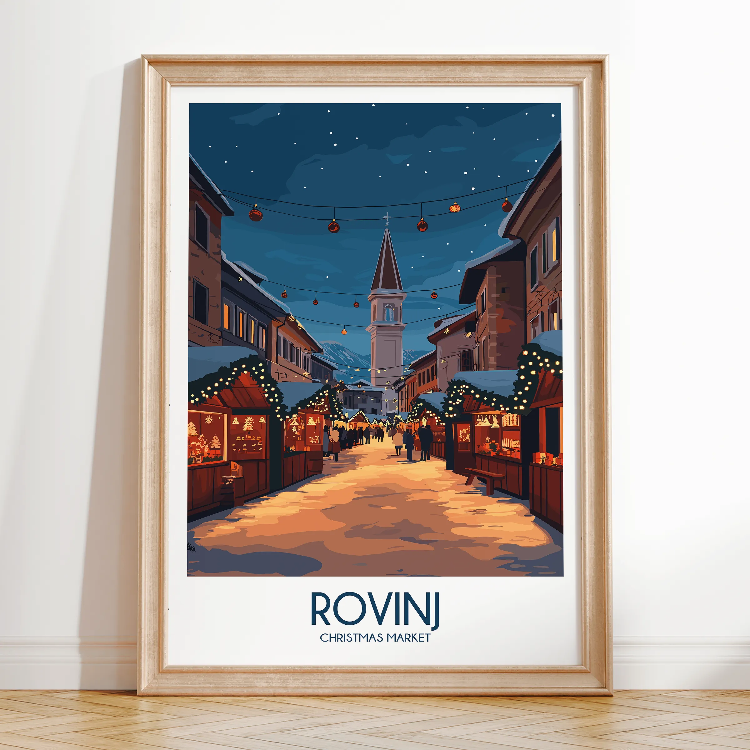 Rovinj Destination Art Gift