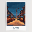 Rovinj Scenic Landscape Art