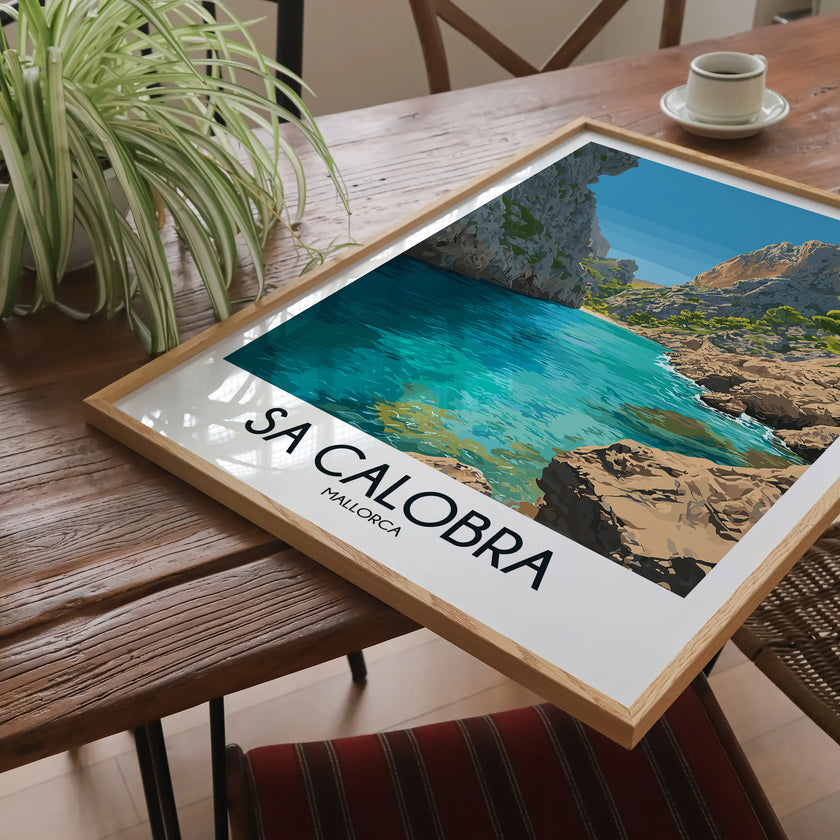 Sa Calobra Minimalist Wall Art