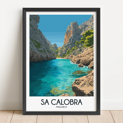Sa Calobra Souvenir Poster Print