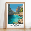 Sa Calobra Travel Memory Gift