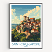 Saint-Cirq-Lapopie Gallery Quality Print