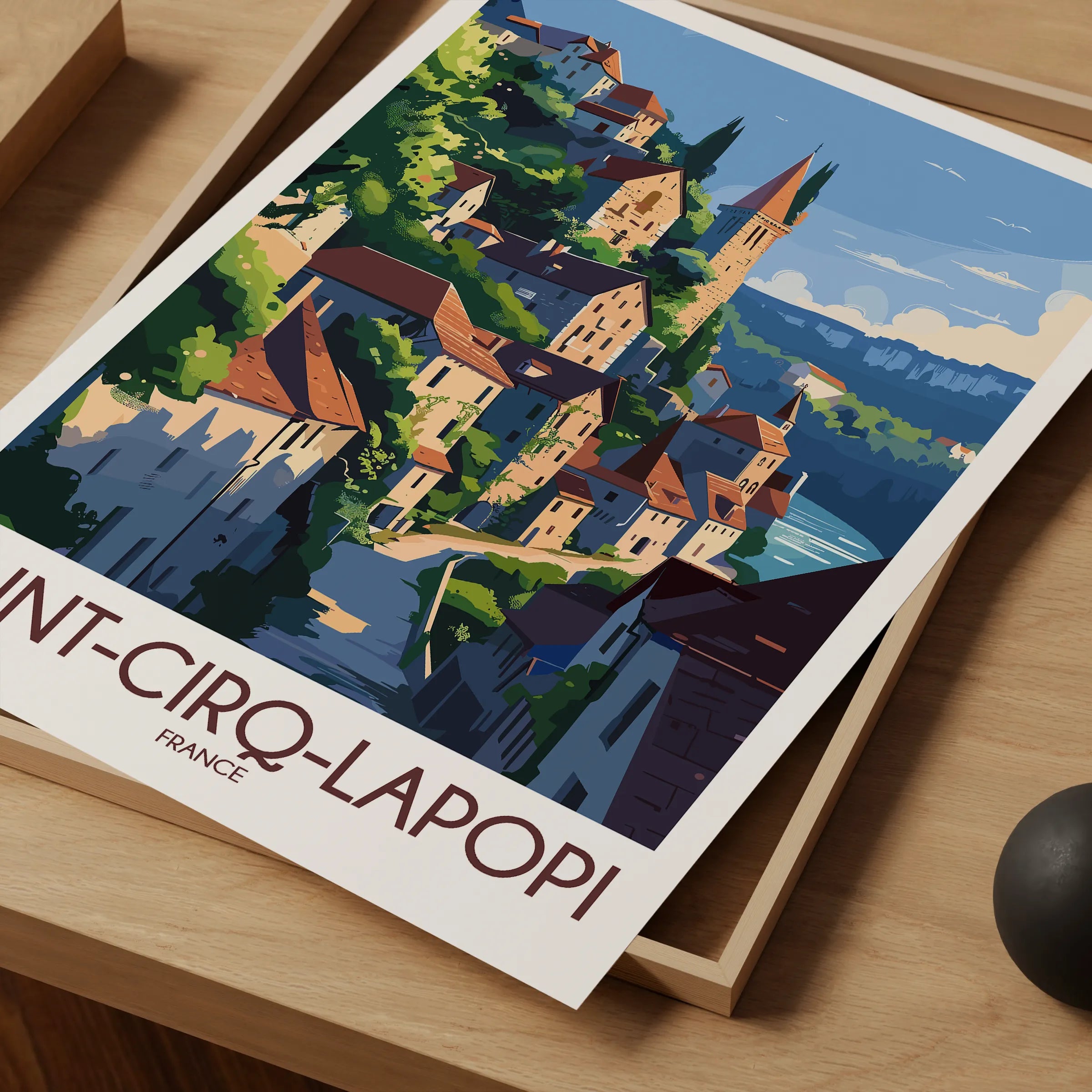 Saint-Cirq-Lapopie Home Office Decor