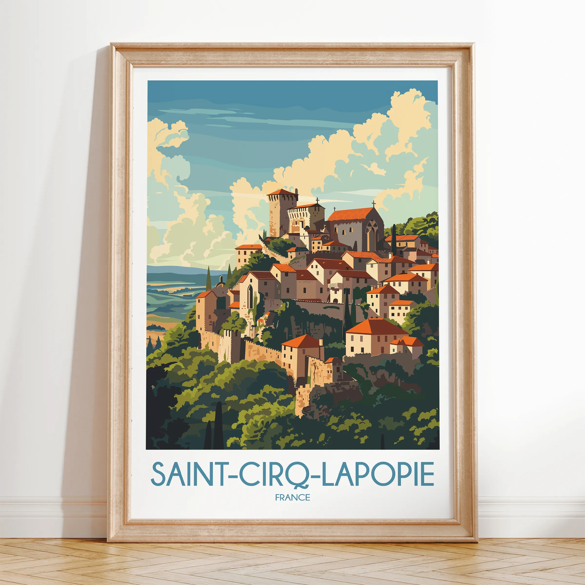 Saint-Cirq-Lapopie Home Office Decor
